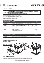 Preview for 49 page of Quick mc2X 40k Installation & Use Manual