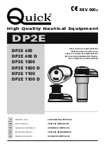 Preview for 1 page of Quick PRINCE DP2E Series User Manual