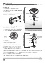 Preview for 14 page of Quick QCC CLG30 RGBW Manual Of Use And Maintenance