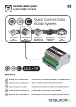 Preview for 1 page of Quick QCC-SPT DMX Manual Of Use And Maintenance