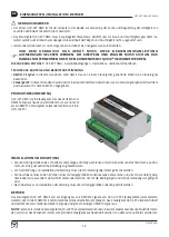 Preview for 12 page of Quick QCC-SPT DMX Manual Of Use And Maintenance