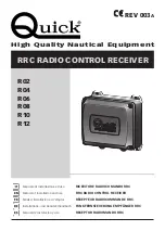 Preview for 1 page of Quick R02 Manual Of Installation And Use