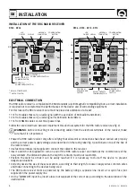 Preview for 6 page of Quick R902 Manual Of Installation And Use