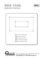 Preview for 36 page of Quick RDS 1530 User Manual