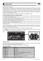 Предварительный просмотр 20 страницы Quick SBC 1100 NRG+ FR Manual Of Installation And Use