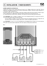 Предварительный просмотр 6 страницы Quick SBC NRG Series Manual Of Installation And Use