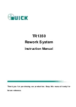 Quick TR1350 Instruction Manual preview