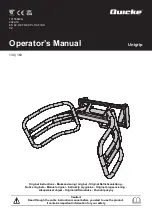 Preview for 1 page of Quick Unigrip 130 Operator'S Manual