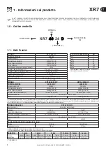 Предварительный просмотр 4 страницы Quick XR7 4000 AC DX Installation And Use Manual