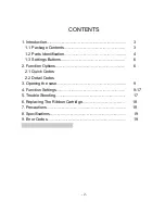 Preview for 2 page of QUICKCLOCKS QC500N Operation Manual