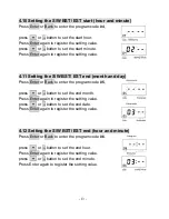 Preview for 13 page of QUICKCLOCKS QC500N Operation Manual