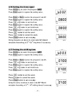 Preview for 15 page of QUICKCLOCKS QC500N Operation Manual