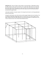 Предварительный просмотр 8 страницы Quickcrop Steel Fruit Cage Assembly Instructions Manual