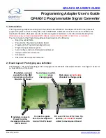 Preview for 1 page of Quickfilter QF4A512 User Manual