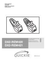 Предварительный просмотр 1 страницы Quickie DX2-REM420 User Manual