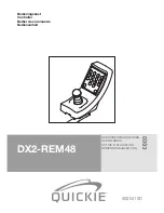 Quickie DX2-REM48 User Manual preview