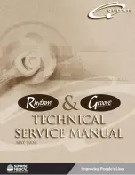 Quickie Groove Technical & Service Manual preview