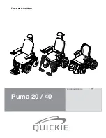 Quickie puma 20 Technical Manual preview