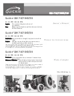 Quickie QM-710 BC Owner'S Manual preview