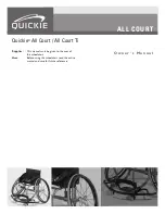 Quickie Quickie All Court Owner'S Manual preview