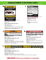 Preview for 12 page of QuickJack 5000TL Service Manual