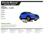 QuickJack 7000TL Service Manual preview