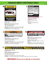 Предварительный просмотр 11 страницы QuickJack 7000TL Service Manual