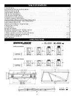 Preview for 3 page of QuickJack BL-3500 Installation And Operation Manual