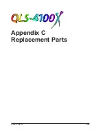 Preview for 104 page of QuickLabel Systems QLS-4100X Operation & Setup Manual