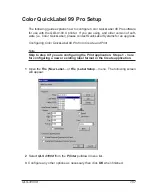 Preview for 107 page of QuickLabel Systems QLS-4100X Operation & Setup Manual