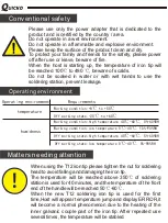 Preview for 2 page of QUICKO T12 STC Series User Manual