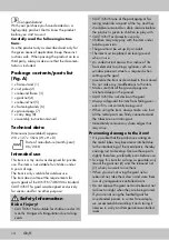 Preview for 12 page of Quickplay Crivit 2-IN-1 Instructions Manual