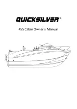 Quicksilver 455 Cabin Owner'S Manual preview