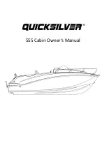 Quicksilver 555 Cabin Owner'S Manual preview