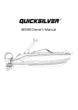 Quicksilver 605BR Owner'S Manual preview