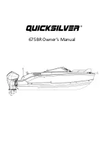 Quicksilver 675BR Owner'S Manual preview