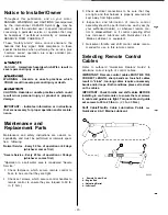 Предварительный просмотр 2 страницы Quicksilver 88688A25 Installation, Operation And Maintenance Instructions