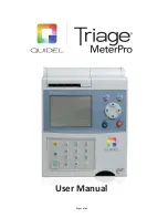 Preview for 1 page of Quidel Triage MeterPro User Manual