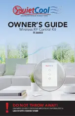 QuietCool IT-36003 Owner'S Manual предпросмотр