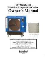 Preview for 1 page of QuietCool QC36D1 Owner'S Manual