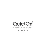 QUIETON 3 User Manual предпросмотр