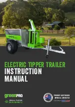 Preview for 1 page of QUIK CORP greenPRO ELECTRIC TIPPER TRAILER Instruction Manual