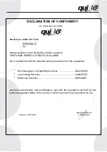 Preview for 10 page of quiko BO27580001 Instructions For Installation, Use And Maintenance Manual