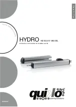 quiko HYDRO H300BAC Use And Maintenance Manual preview