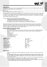 Preview for 3 page of quiko QK-CE220BATRLE User Manual