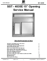 Quikserv SST-4035E Service Manual preview