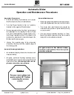 Preview for 2 page of Quikserv SST-4035E Service Manual