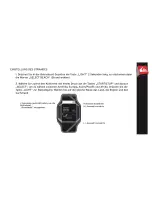 Предварительный просмотр 47 страницы Quiksilver ADDICTIV Tide Watch System Instruction Manual