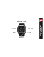 Предварительный просмотр 73 страницы Quiksilver ADDICTIV Tide Watch System Instruction Manual