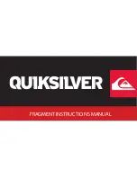 Preview for 1 page of Quiksilver Fragment Instruction Manual